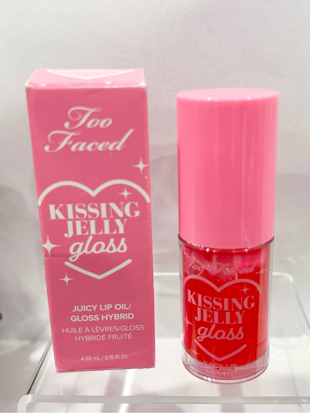 Too Faced Kissing Jelly Gloss - Lip Oil in Sout Watermelon